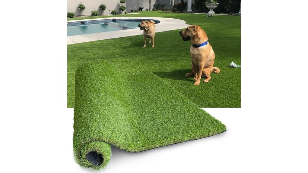 large artificial turf runner