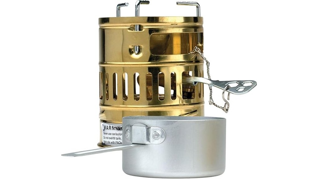 lightweight portable single burner stove