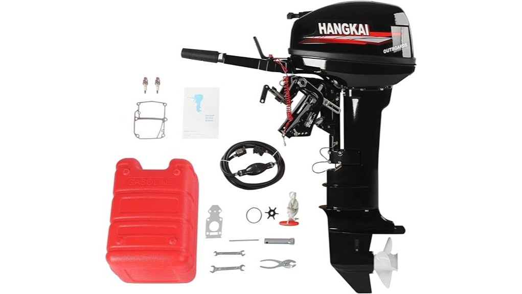 lightweight powerful compact marine engine