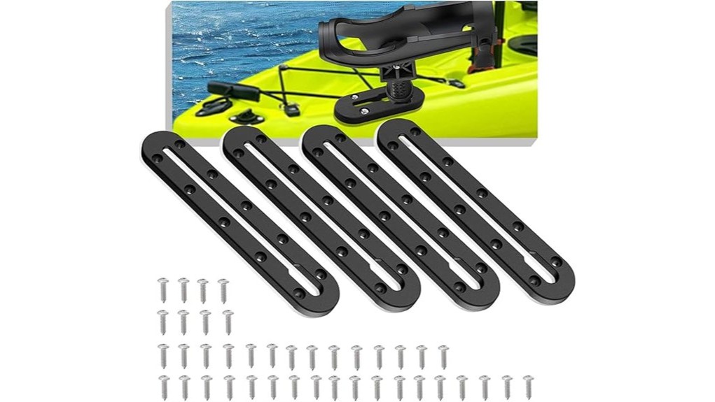 low profile kayak track mount