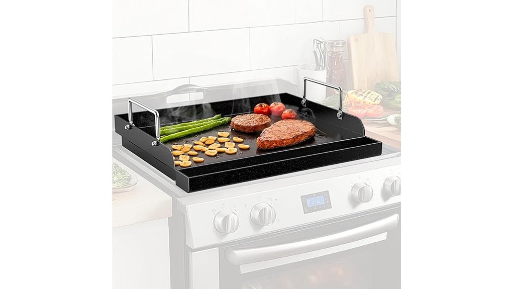 nonstick nanoceramic griddle plate