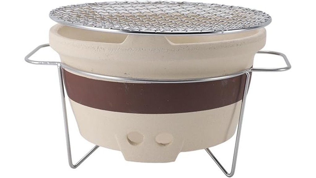 portable ceramic charcoal grill portable ceramic charcoal grill