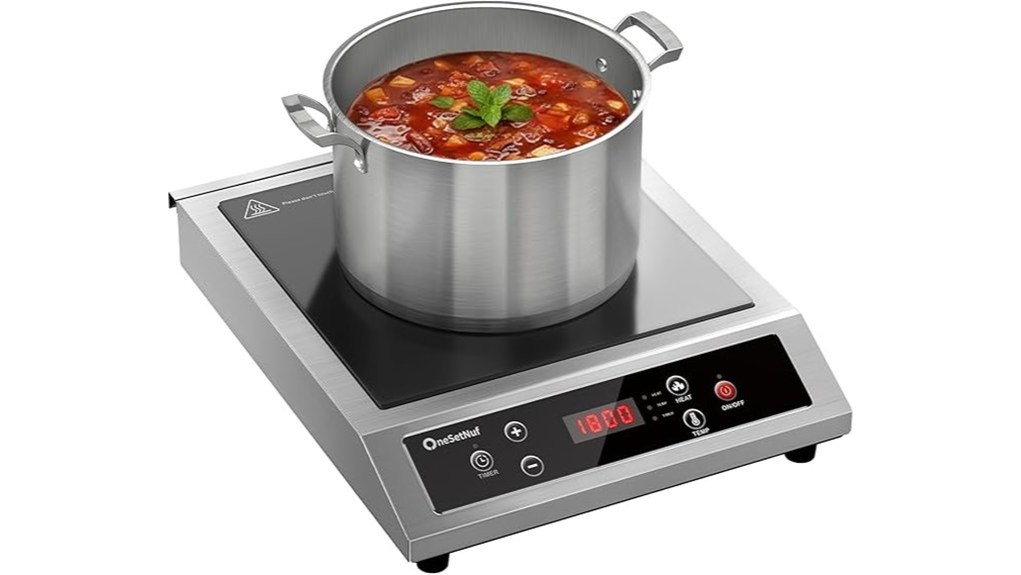 portable durable countertop induction cooktop