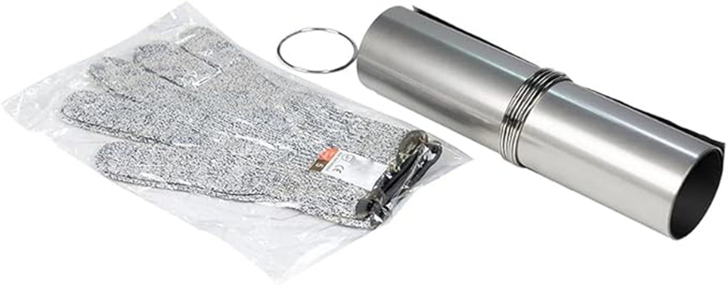 portable folding titanium chimney