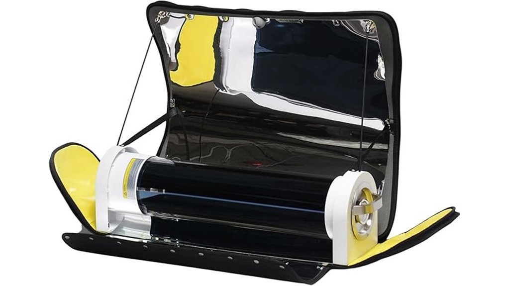 portable hiosunstove solar oven