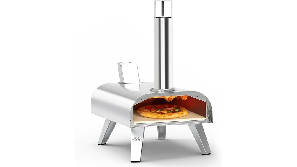 portable multi fuel pizza oven