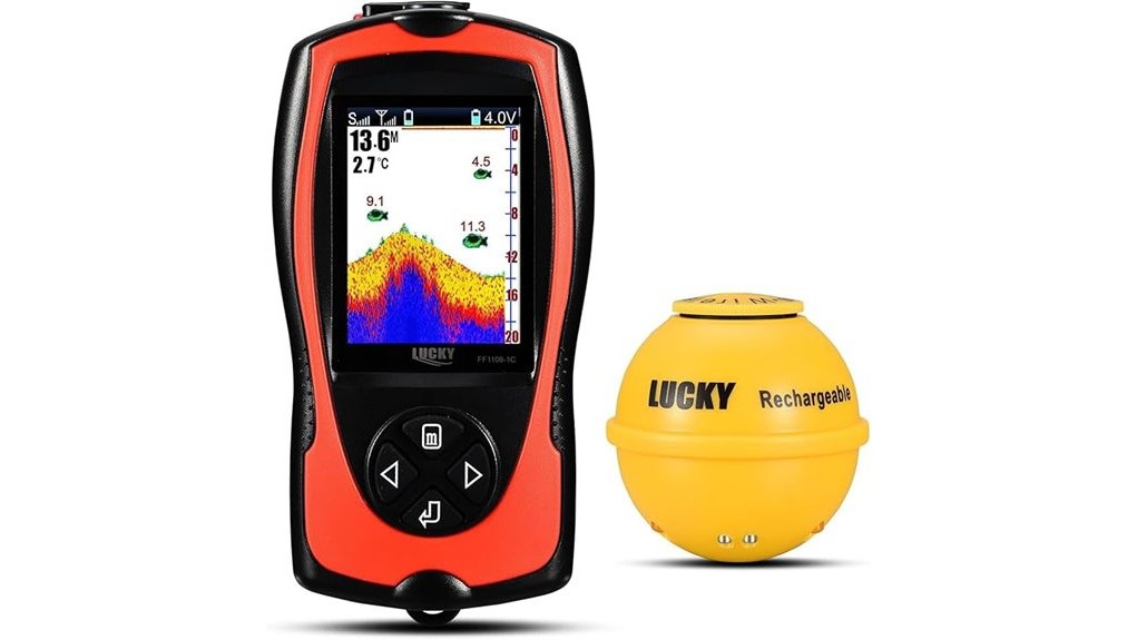 portable sonar fish finder sensor
