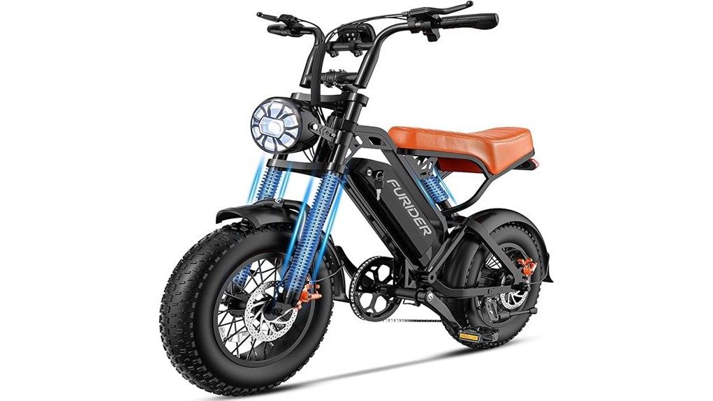 powerful 1200w peak ebike