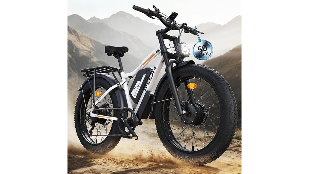 powerful dual motor 6000w ebike