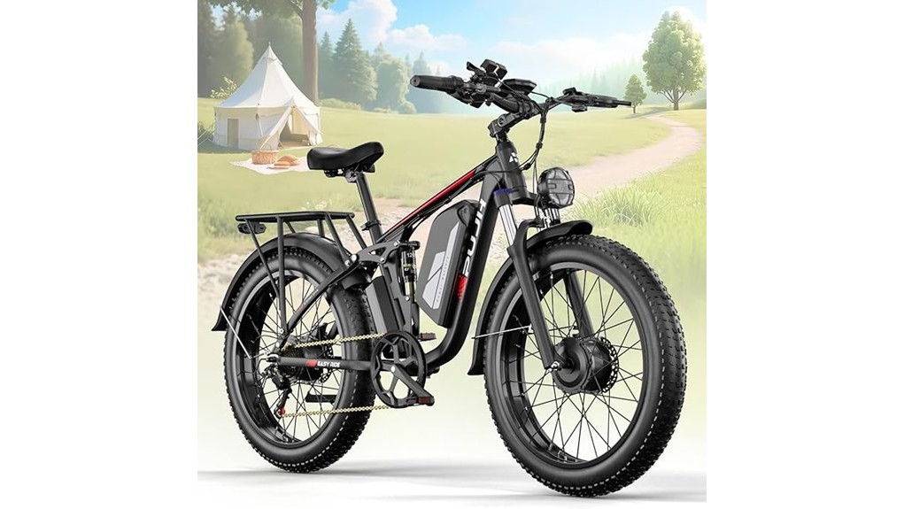 powerful dual motor electric bike