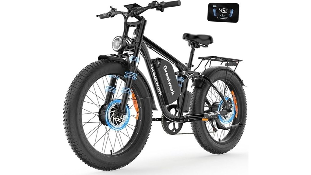 powerful dual motor scooter