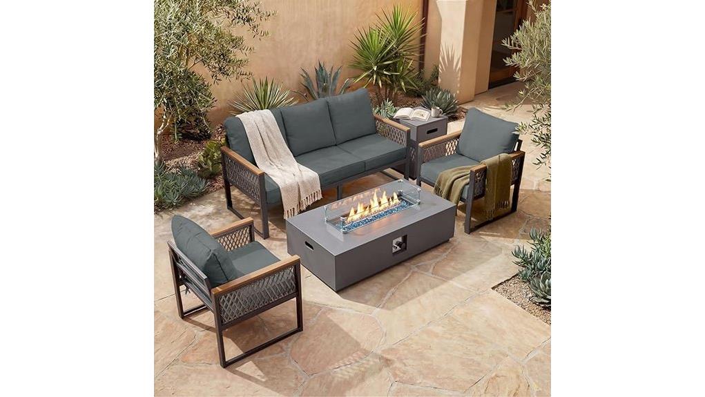 six piece upha outdoor set six piece upha outdoor set