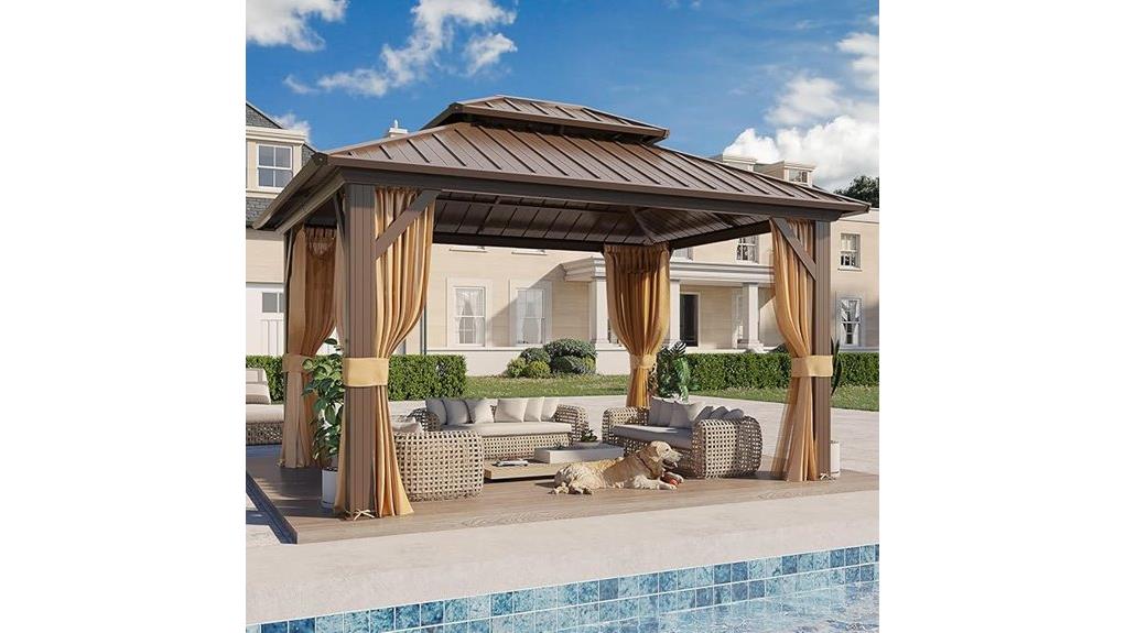 sturdy 10×12 hardtop gazebo sturdy 10x12 hardtop gazebo