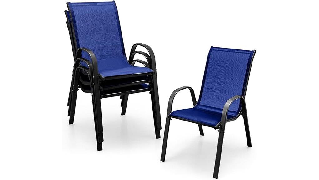 tangkula four piece patio set
