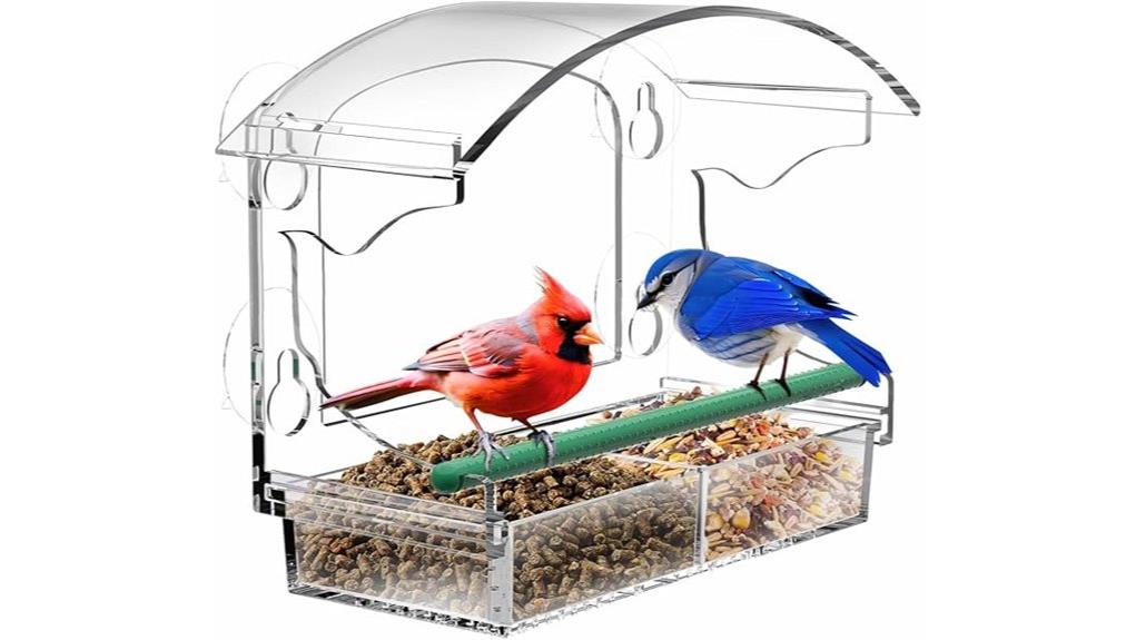 transparent suction cup bird feeder transparent suction cup bird feeder