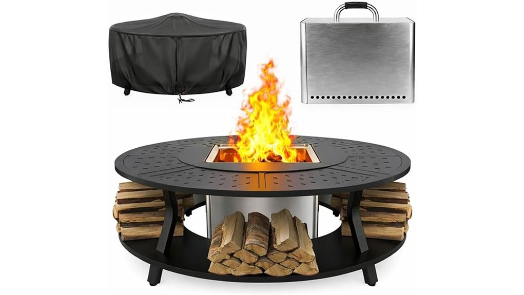 uniflasy smokeless fire pit