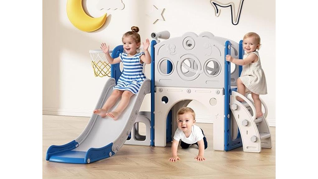 versatile 8 in 1 toddler slide