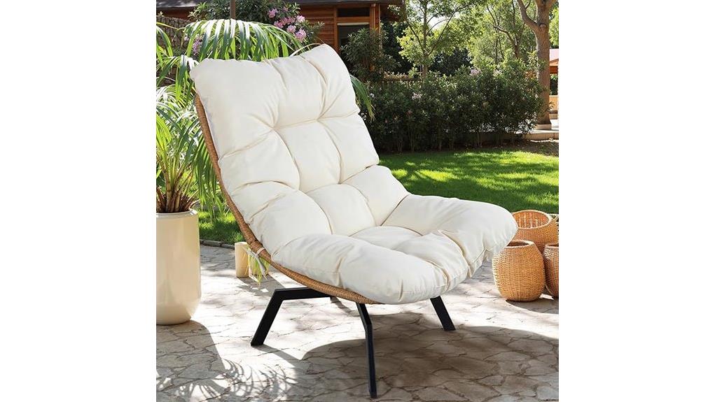 vongrasig swivel wicker chair review