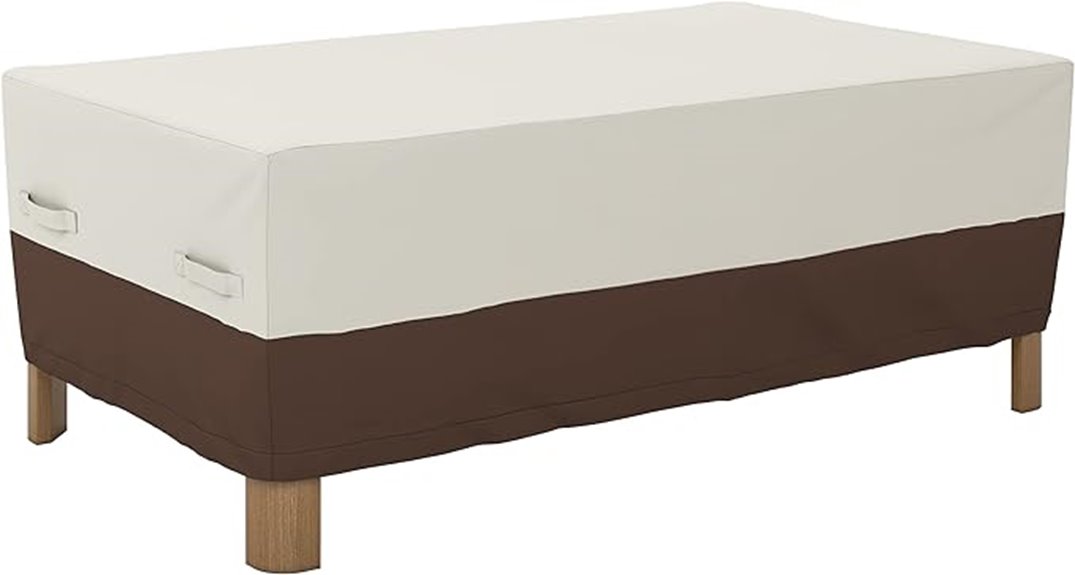 weatherproof cover fits snugly
