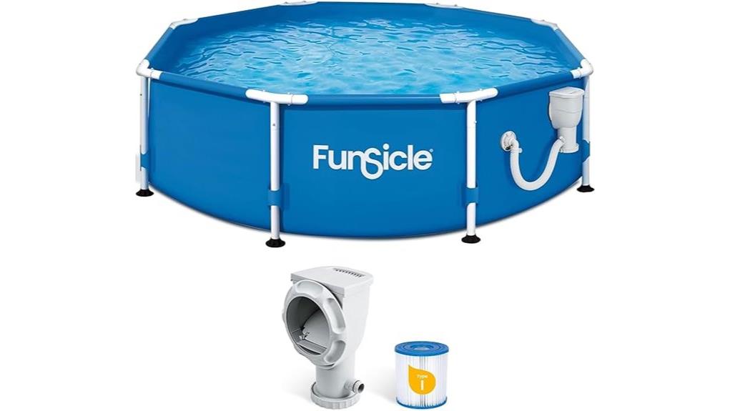 above ground 8x2 5ft pool
