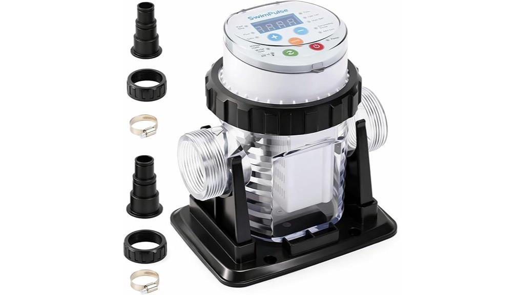 above ground saltwater chlorinator system