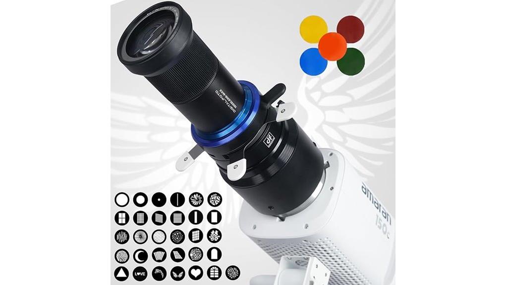 bowens mount snoot review amaran