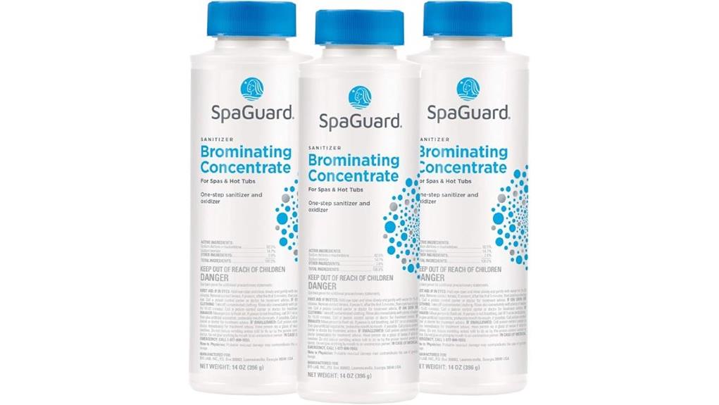 bromine sanitizer concentrate for spas
