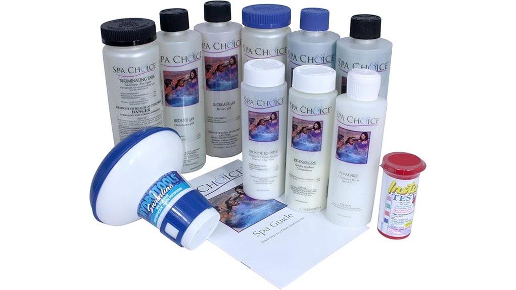 bromine spa kit review