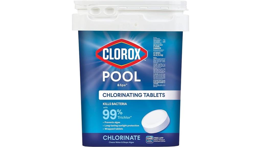 chlorine tablets for pools