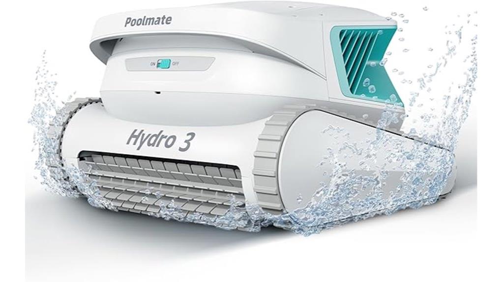 compact powerful efficient pool cleaner