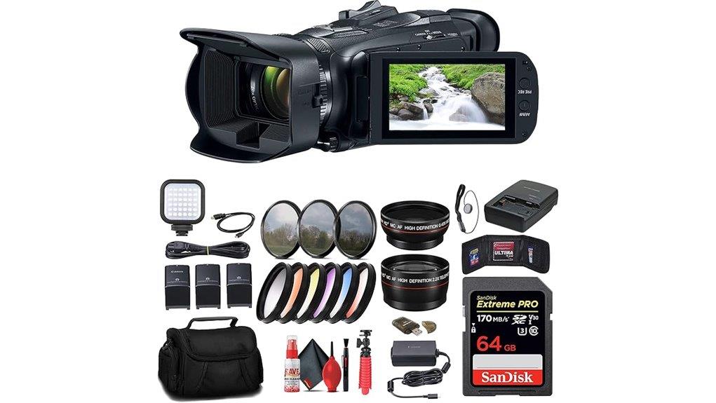 compact professional 4k camcorder