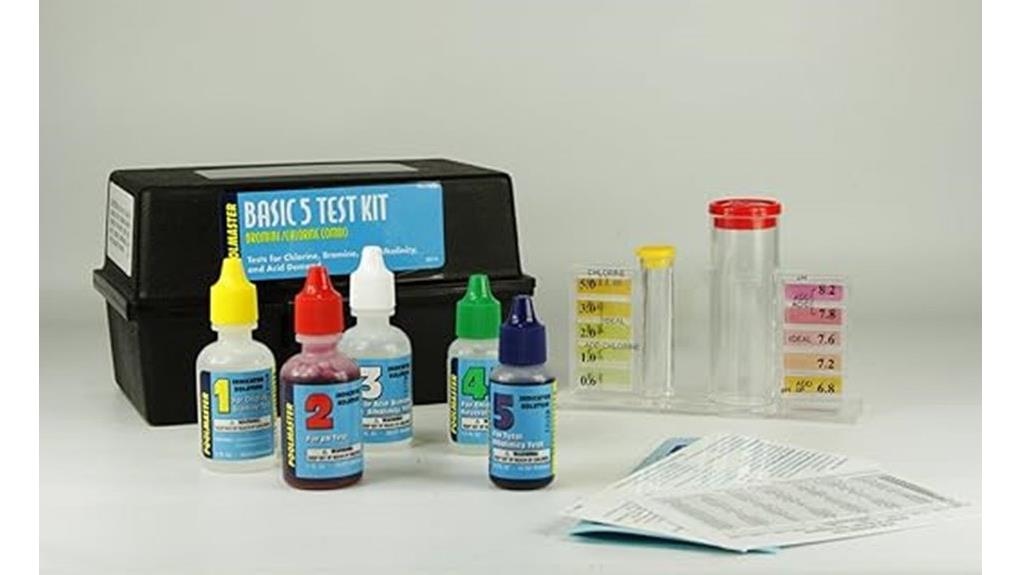 comprehensive at home pool testing