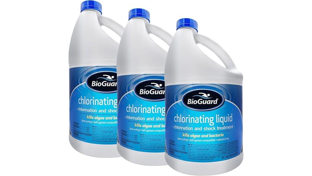 concentrated pool chlorine refill