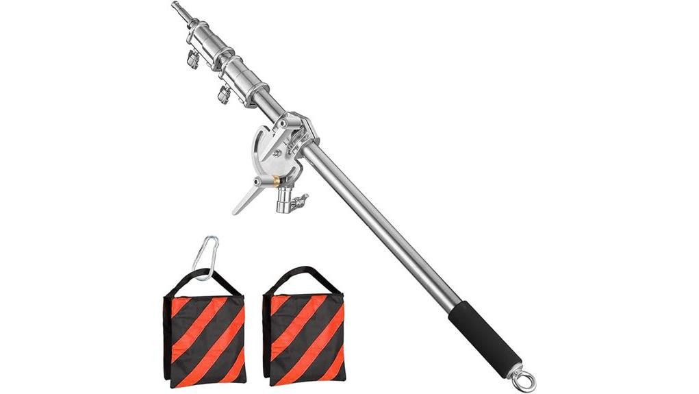 durable adjustable extension boom