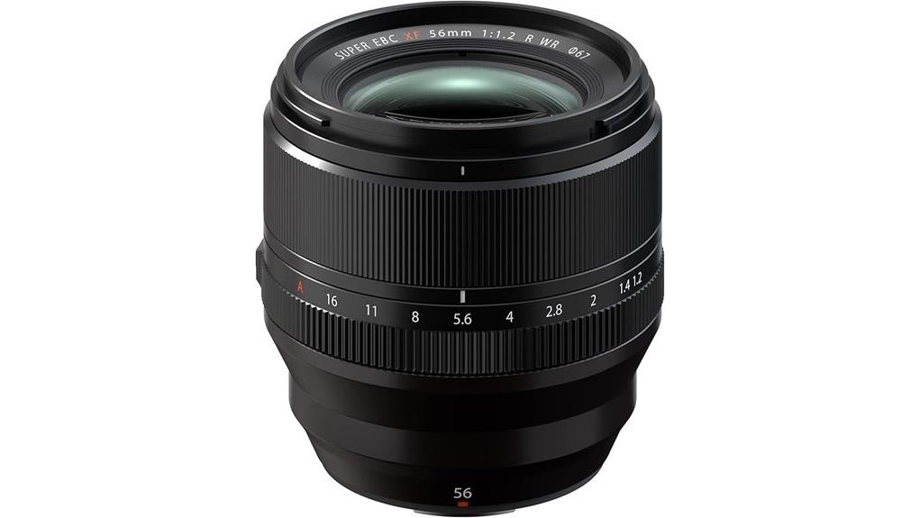 fast sharp weather sealed portrait lens