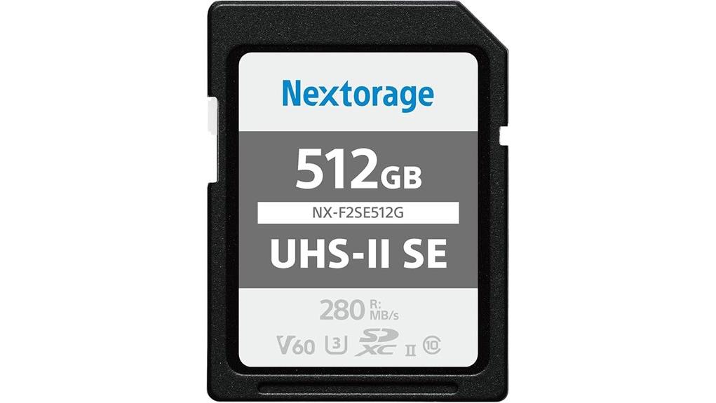 high capacity nextorage sdcard review