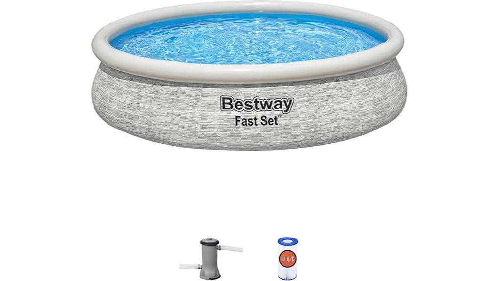 inflatable 12 round pool