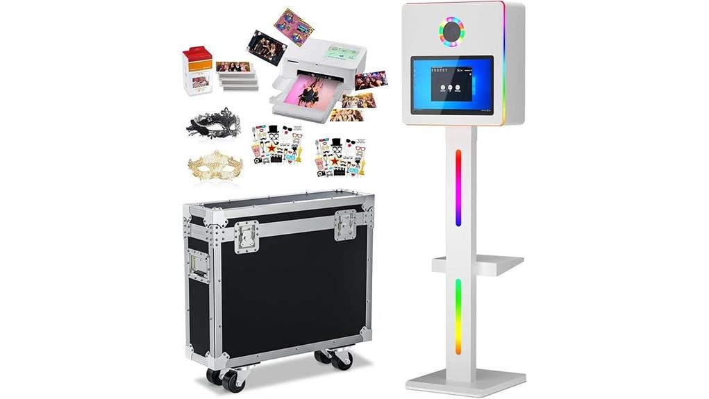 interactive mirrored photo printer