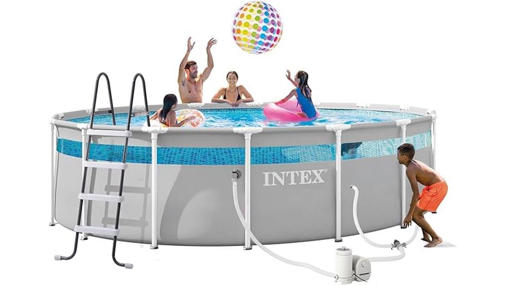 intex prism frame pool