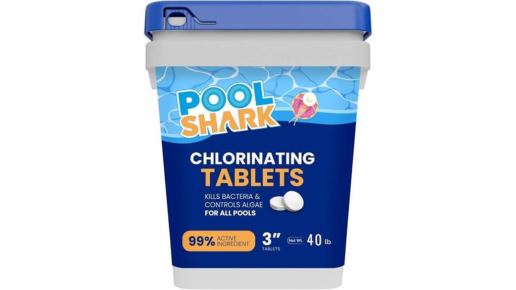 pool chlorine tablet review
