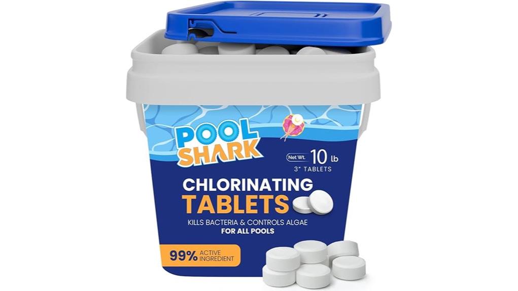 pool chlorine tablet review