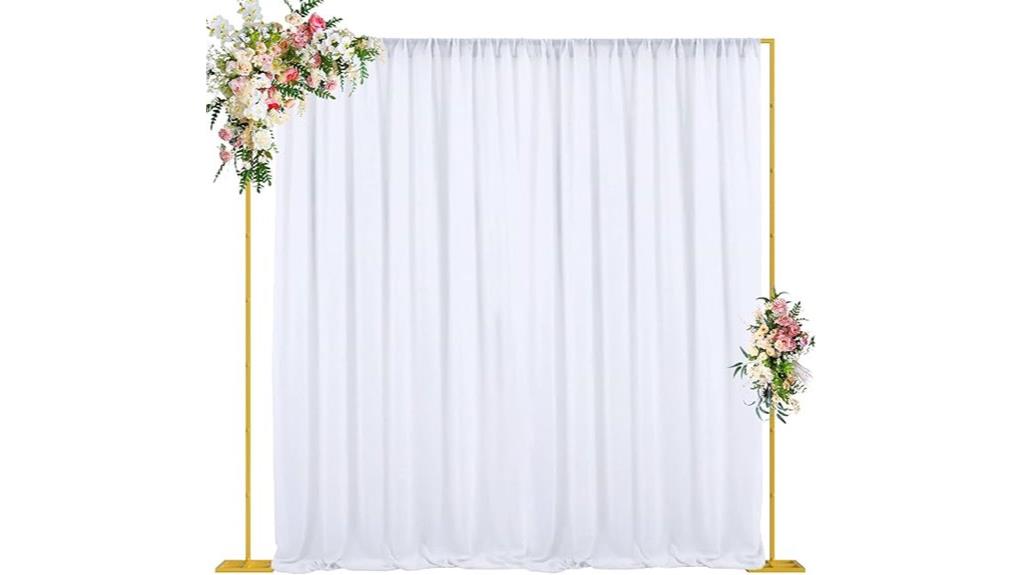 portable adjustable photography backdrop stand