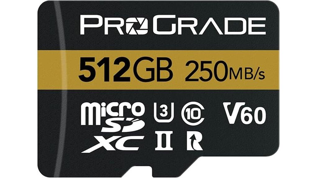 prograde digital v60 microsd