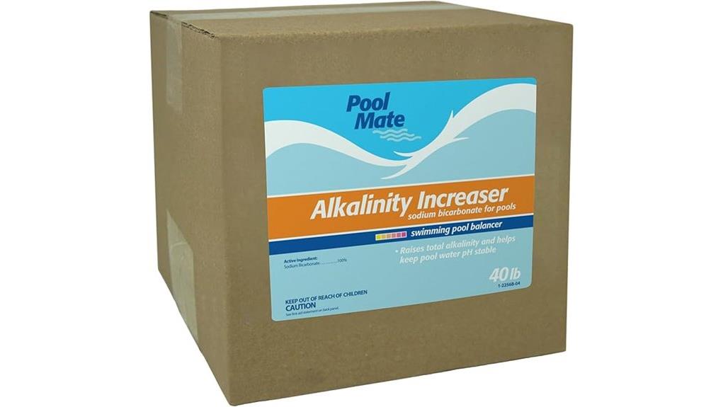 raises pool alkalinity safely raises pool alkalinity safely