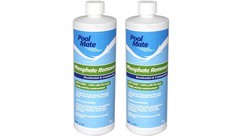 removes phosphate from pools