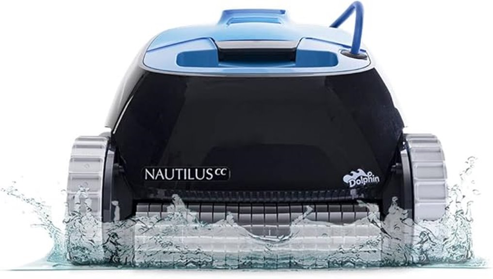 robotic wall climbing pool cleaner
