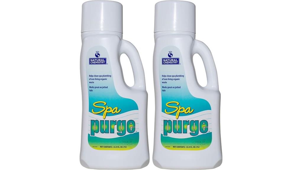 spa purge causes irritation
