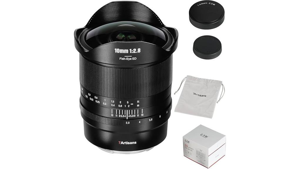 ultra wide compact fisheye lens