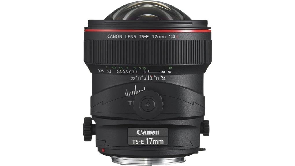 ultra wide tilt shift precision