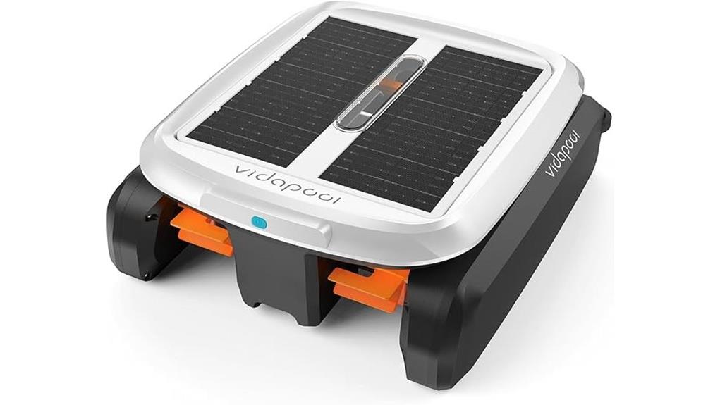 vidapool solar robotic skimmer